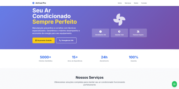 site profissional para provedor de internet — pronto para uso! (cópia)