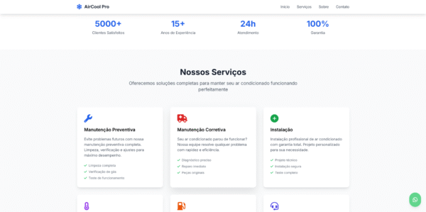 site profissional para provedor de internet — pronto para uso! (cópia)