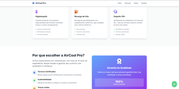 site profissional para provedor de internet — pronto para uso! (cópia)