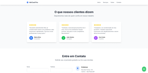 site profissional para provedor de internet — pronto para uso! (cópia)