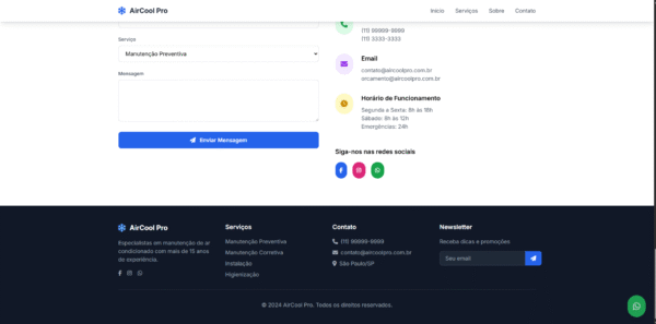 site profissional para provedor de internet — pronto para uso! (cópia)